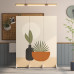 Foldable Screen Partition for Living Room Bedroom Office Entryway Decorative Wall and Modern Minimalist Style