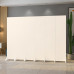White Folding Screen Divider for Modern Office Hotel Lobby