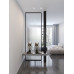 Refined Modern Iron Steel Foyer Screen for Bedroom Refined Modern Iron Steel Foyer Screen for Bedroom