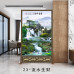 Chinese Screen Divider Living Room Home Entrance Modern Minimalist Fabric Fabric Wood Simple Seat Screen Chinese Screen Divider Living Room Home Entrance Modern Minimalist Fabric Fabric Wood Simple Seat Screen
