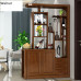 Modern Minimalist Wood Cabinet Divider Living Room Chinese DoubleSided Shoe Cabinet Hallway Cabinet Screen Divider Storage Rack