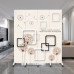 Modern Simple Folding Screen Divider for Salon Living Room Bedroom Modern Simple Folding Screen Divider for Salon Living Room Bedroom