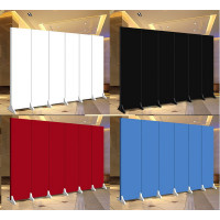 Solid Color Modern Folding Screen Partition Of Various Colors And Sizes
