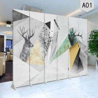 Modern Folding Screen Partition Of Animals And More