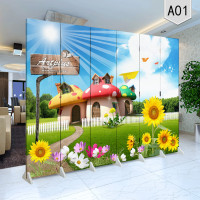Modern Folding Screen Partition Of Cartoon And More