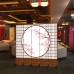 Cherry Blossoms Folding Screen Partition