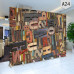 Modern Folding Screen Partition Of Bookshelf World And More