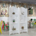 Simple Classical Hollow Folding Screen Partition Simple Classical Hollow Folding Screen Partition