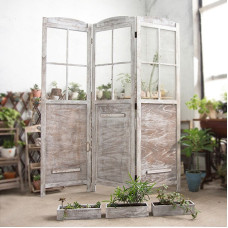 Solid Wood Screen Garden Fence Indoor And Outdoor Partition