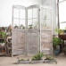 Solid Wood Screen Garden Fence Indoor And Outdoor Partition