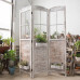 Solid Wood Screen Garden Fence Indoor And Outdoor Partition