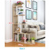 Simple Modern Bookshelf Bookcase Living Room Partition Decoration Screen