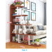 Simple Modern Bookshelf Bookcase Living Room Partition Decoration Screen