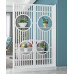 White Carved Art Decoration Screen Partition White Carved Art Decoration Screen Partition