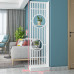 White Carved Art Decoration Screen Partition White Carved Art Decoration Screen Partition