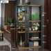 Chinese Style Living Room Divider Wall Shelf Partition Screen Wood Decorative Grids Seats Chinese Style Living Room Divider Wall Shelf Partition Screen Wood Decorative Grids Seats