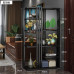 Chinese Style Living Room Divider Wall Shelf Partition Screen Wood Decorative Grids Seats Chinese Style Living Room Divider Wall Shelf Partition Screen Wood Decorative Grids Seats
