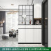 Integrated Hallway Cabinet Modern Simple Iron Glass Living Room Screen Partition Cabinet Integrated Hallway Cabinet Modern Simple Iron Glass Living Room Screen Partition Cabinet