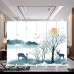 European Modern Simple Screen Partition Home Living Room Entry Block Hotel Bedroom Decoration Mobile Folding Screen