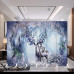 European Modern Simple Screen Partition Home Living Room Entry Block Hotel Bedroom Decoration Mobile Folding Screen