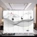 European Modern Simple Screen Partition Home Living Room Entry Block Hotel Bedroom Decoration Mobile Folding Screen