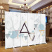 European Modern Simple Screen Partition Home Living Room Entry Block Hotel Bedroom Decoration Mobile Folding Screen