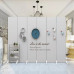 European Modern Simple Screen Partition Home Living Room Entry Block Hotel Bedroom Decoration Mobile Folding Screen