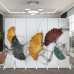 European Modern Simple Screen Partition Home Living Room Entry Block Hotel Bedroom Decoration Mobile Folding Screen