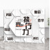 European Modern Simple Screen Partition Home Living Room Entry Block Hotel Bedroom Decoration Mobile Folding Screen