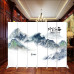 European Modern Simple Screen Partition Home Living Room Entry Block Hotel Bedroom Decoration Mobile Folding Screen