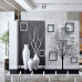 European Modern Simple Screen Partition Home Living Room Entry Block Hotel Bedroom Decoration Mobile Folding Screen