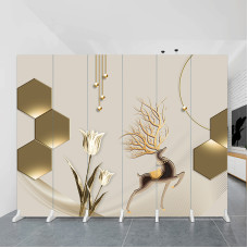 Modern Nordic Minimalist Luxury Screen Wall Room Folding Mobile Bedroom Office Shield Home Double Sided Modern Nordic Minimalist Luxury Screen Wall Room Folding Mobile Bedroom Office Shield Home Double Sided