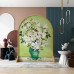 Modern Minimalist Van Gogh Entry Screen Living Room Nordic Wood Art Customize Modern Minimalist Van Gogh Entry Screen Living Room Nordic Wood Art Customize