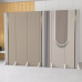 Custom Logo Folding Screen Divider for Modern Home Office Custom Logo Folding Screen Divider for Modern Home Office