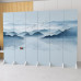 Custom Logo Folding Screen Divider for Modern Home Office Custom Logo Folding Screen Divider for Modern Home Office