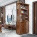 Double sided solid wood wine cabinet entryway hall cabinet screen Double sided solid wood wine cabinet entryway hall cabinet screen