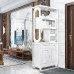 Chinese Double Sided Solid Wood Cabinet for Hallway entrance