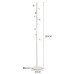 Home Clothing Rack for Bedroom Hallway Entryway