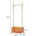 Home Clothing Rack for Bedroom Hallway Entryway