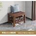 AllWooden Shoe Cabinet Entryway Shoe Bench