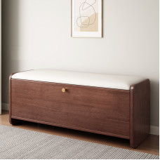 Mini Luxury Home Doorway Shoe Rack Sitting Shoe Bench Walnut Color Mini Luxury Home Doorway Shoe Rack Sitting Shoe Bench Walnut Color