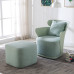 Scandinavian Single Person Sofa Chair Minimalist Design Creative Fabric Conversation Chair Bedroom Balcony Recliner Lazy Lounge Chair Scandinavian Single Person Sofa Chair Minimalist Design Creative Fabric Conversation Chair Bedroom Balcony Recliner Lazy Lounge Chair