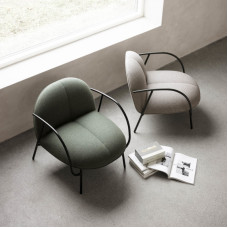 Small Size Milk Tea Cafe and Minimalistic Scandinavian Designer Single Sofa Chair for Cozy Casual Living Small Size Milk Tea Cafe and Minimalistic Scandinavian Designer Single Sofa Chair for Cozy Casual Living