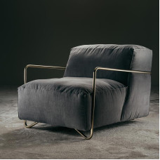 Nordic Blue Sofa Chair Light Luxury Design Studio Single Sofa Chair Hotel Lounge Grey Fabrics Sofa Nordic Blue Sofa Chair Light Luxury Design Studio Single Sofa Chair Hotel Lounge Grey Fabrics Sofa