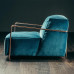 Nordic Blue Sofa Chair Light Luxury Design Studio Single Sofa Chair Hotel Lounge Grey Fabrics Sofa Nordic Blue Sofa Chair Light Luxury Design Studio Single Sofa Chair Hotel Lounge Grey Fabrics Sofa