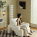 Minimalist Single Chair Design For Lazy Relaxation In Compact Living Rooms