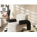 Minimalist Single Chair Design For Lazy Relaxation In Compact Living Rooms