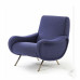 Nordic Luxury Armchair Single Seat Blue Upholstery Designer Living Room Modern Minimalist Armchair Nordic Luxury Armchair Single Seat Blue Upholstery Designer Living Room Modern Minimalist Armchair