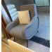 Nordic Luxury Armchair Single Seat Blue Upholstery Designer Living Room Modern Minimalist Armchair Nordic Luxury Armchair Single Seat Blue Upholstery Designer Living Room Modern Minimalist Armchair