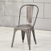 Vintage Industrial Style Iron Chairs for Cafe Tea Coffee Shop Tables and Chairs Hot Pot Metal Backrest Chairs Casual Seats